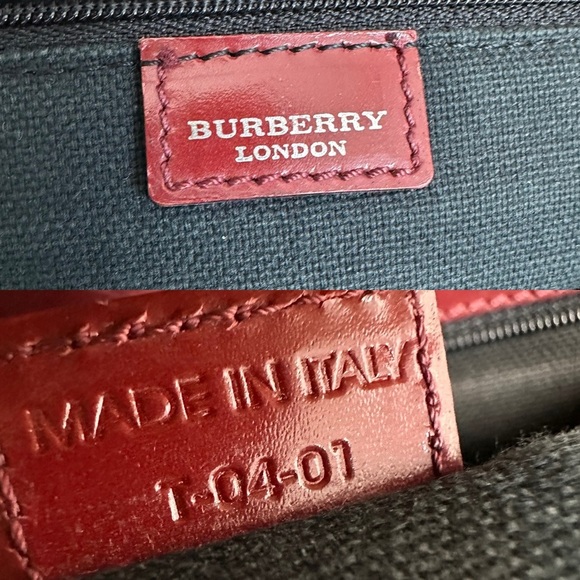 💯 Authentic BURBERRY Haymarket Check Shoulder Flap Bag🍀 - Picture 3 of 17